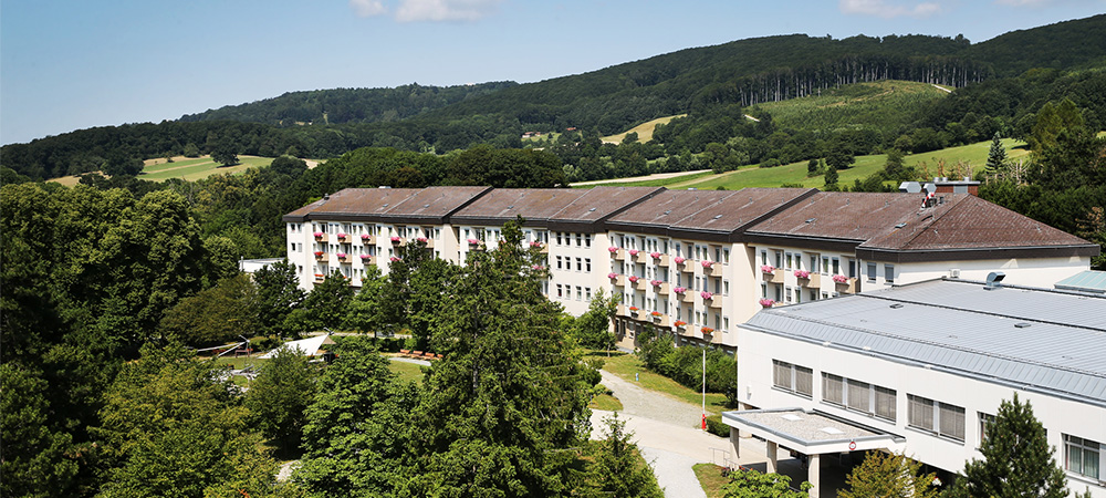 Außenansicht Reha-Zentrum Laab im Walde